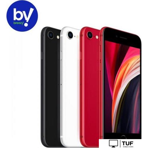 Смартфон Apple iPhone SE 64GB Восстановленный by Breezy, грейд A (черный)