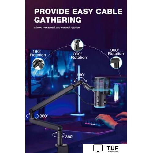 Проводной микрофон FIFINE TAM6 (черный)