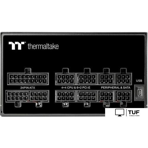 Блок питания Thermaltake Toughpower iRGB PLUS 750W Gold TT Premium Edition TPI-750DH3FCG