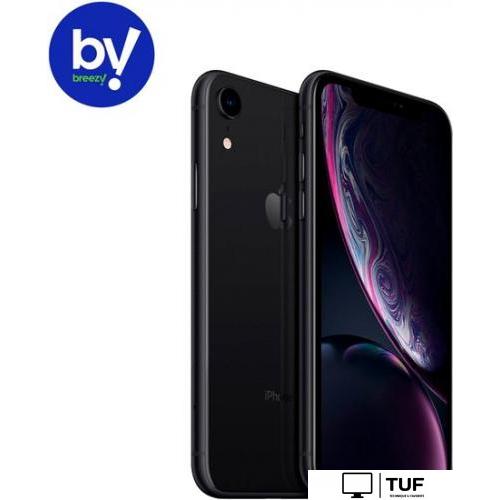 Смартфон Apple iPhone XR 64GB Восстановленный by Breezy, грейд B (черный)