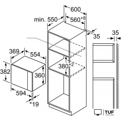 Микроволновая печь Bosch Serie 6 BEL454MB1F