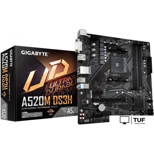 Материнская плата Gigabyte A520M DS3H (rev. 1.x)