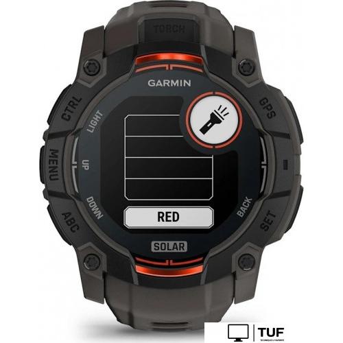 Умные часы Garmin Instinct 3 Solar 50 мм (черный)