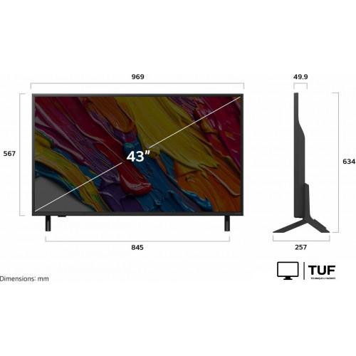 Телевизор LG QNED AI QNED82 43QNED82A6B