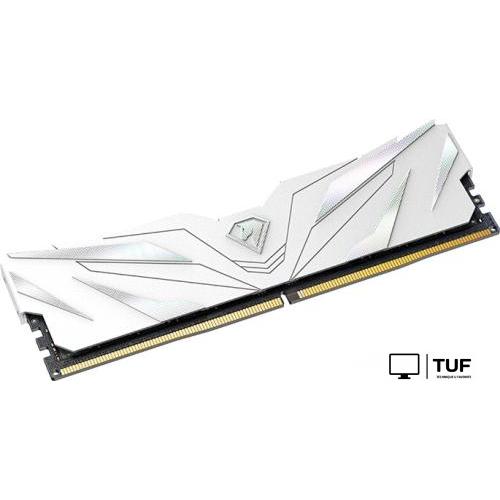 Оперативная память Netac Shadow II White 8ГБ DDR4 3600МГц NTSWD4P36SP-08W