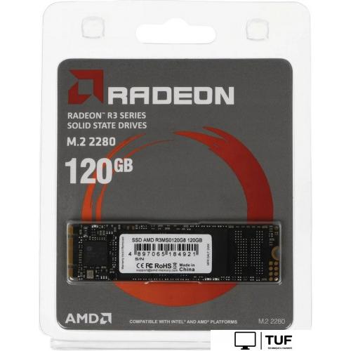 SSD AMD Radeon R3 120GB R3MS0120G8