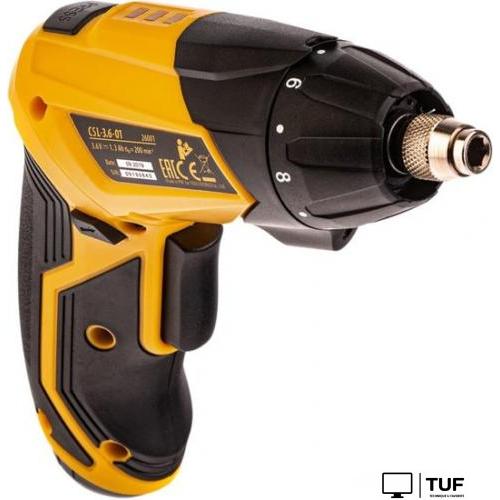 Электроотвертка Denzel CSL-3.6-01 (с АКБ)