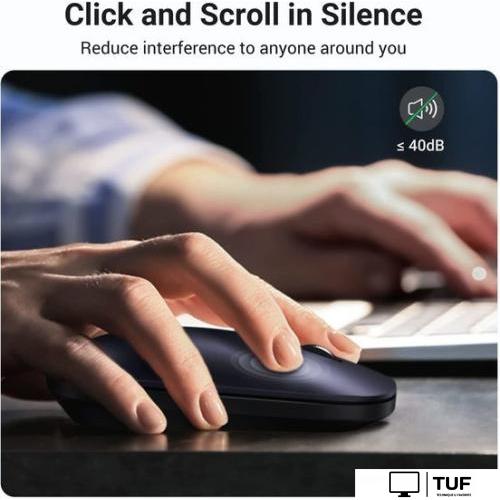 Мышь Ugreen MU001 (черный)