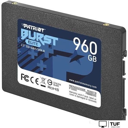 SSD Patriot Burst Elite 960GB PBE960GS25SSDR
