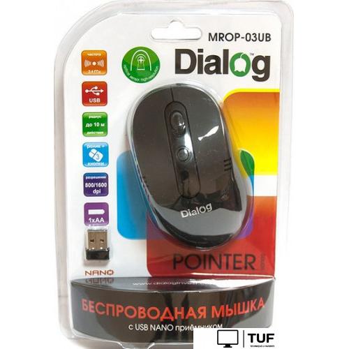 Мышь Dialog Pointer Optical RF MROP-03UB