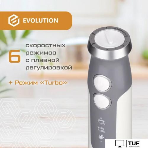 Погружной блендер Evolution HBS-1342 White