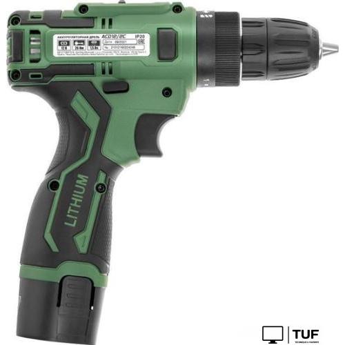 Дрель-шуруповерт Hammer ACD12/2C (с 2-мя АКБ, кейс)