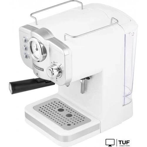 Рожковая кофеварка MAUNFELD MF-735WH Pro