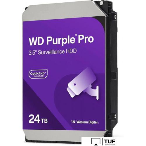 Жесткий диск WD Purple Pro 24TB WD241PURP