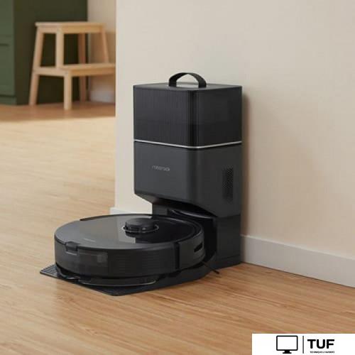 Робот-пылесос Roborock Q8 Max Plus (с русской озвучкой, черный)