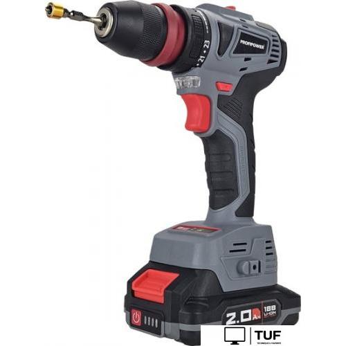 Дрель-шуруповерт Profipower MKBL-18BM (с 2-мя АКБ, кейс)