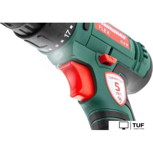 Дрель-шуруповерт Hammer Flex ACD18BS (с 2-мя АКБ, кейс)