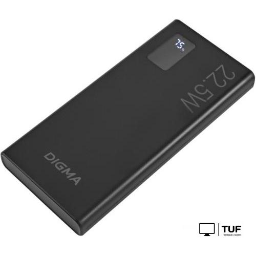 Внешний аккумулятор Digma DGPF10A 10000mAh (черный)