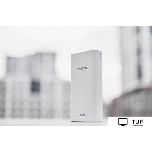 Внешний аккумулятор Canyon PB-2001 20000mAh (белый)