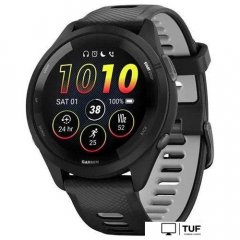 Умные часы Garmin Forerunner 265 (черный/пудрово-серый)