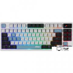 Клавиатура MSI Forge GK600 TKL Wireless Sky
