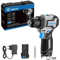 Дрель-шуруповерт Deko Loner 12V Pro 085-1011 (с 2-мя АКБ, кейс)