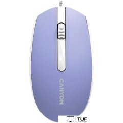 Мышь Canyon M-10 (сиреневый/белый)