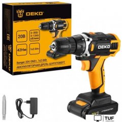 Дрель-шуруповерт Deko Banger 20V ONE+ 083-1116 (с 1-им АКБ)