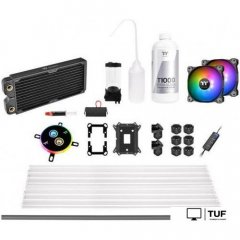 Система жидкостного охлаждения для процессора Thermaltake Pacific C240 DDC Hard Tube Water Cooling Kit CL-W242-CU12SW-A