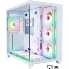 Корпус 1stPlayer MV8-TP MV8-TP-WH-6FC7R-W-1FC7-W-HUB2 (белый)