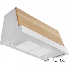 Кухонная вытяжка Elikor Фарм 90H-650-E3D (нержавеющая сталь/дуб неокрашенный)