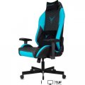 Игровое (геймерское) кресло Knight Neon (черный/голубой)