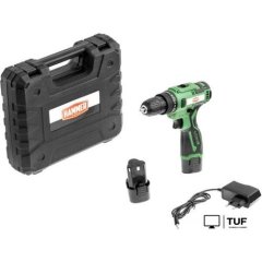 Дрель-шуруповерт Hammer ACD12/2C (с 2-мя АКБ, кейс)