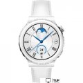 Умные часы Huawei Watch GT 3 Pro Ceramic 43 мм (белый/кожа)