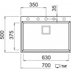 Кухонная мойка Elleci Karisma 120 Ghisa M70