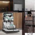 Встраиваемая посудомоечная машина Weissgauff BDW 4536 D Inverter Autoopen Timer Floor
