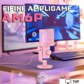 Проводной микрофон FIFINE AM6 (розовый)