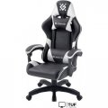Игровое (геймерское) кресло Defender Companion (черный/белый)