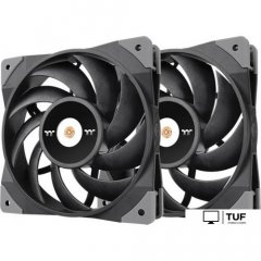 Комплект вентиляторов для корпуса Thermaltake ToughFan 12 2-Fan Pack CL-F082-PL12BL-A