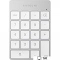 Цифровой блок Satechi Aluminum Slim Rechargeable Bluetooth Keypad (серебристый)