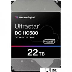 Жесткий диск WD Ultrastar DC HC580 22TB WUH722422ALE604