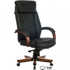 Офисное кресло Бюрократ T-9924WALNUT (черный)