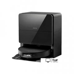 Робот-пылесос Roborock Robotic Vacuum Cleaner+Empty Wash Fill Dock S9 MaxV Ultra S90VER S9MVU52-02 (с русской озвучкой, черный)