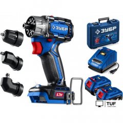 Дрель-шуруповерт Зубр DB-50-42-H3 (с 2-мя АКБ, кейс)