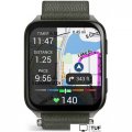 Умные часы Garmin Venu X1 (титановый/зеленый)