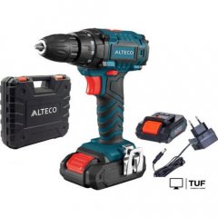 Дрель-шуруповерт Alteco CD 2110 Li X2 30209 (с 2-мя АКБ, кейс)