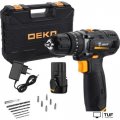 Ударная дрель-шуруповерт Deko GCD12DU3 SET4 063-4038 (с 2-мя АКБ, кейс, набор оснастки)