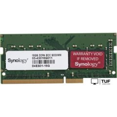 Оперативная память Synology 16ГБ DDR4 SODIMM D4ES01-16G