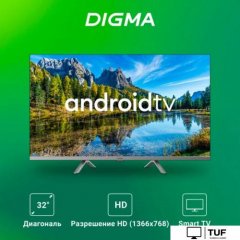 Телевизор Digma DM-LED32SBB39
