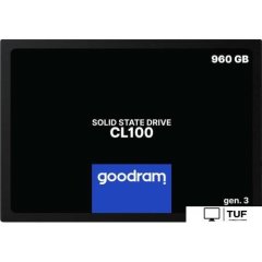 SSD GOODRAM CL100 Gen. 3 960GB SSDPR-CL100-960-G3